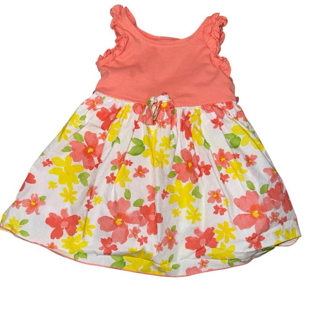 Youngland Girls Toddler 2T Sleeveless Dress Floral Sundress